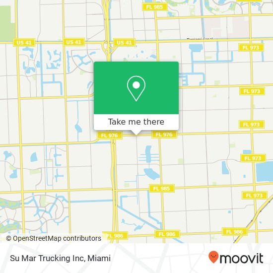 Su Mar Trucking Inc map