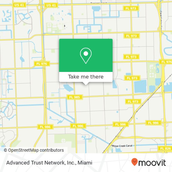 Mapa de Advanced Trust Network, Inc.