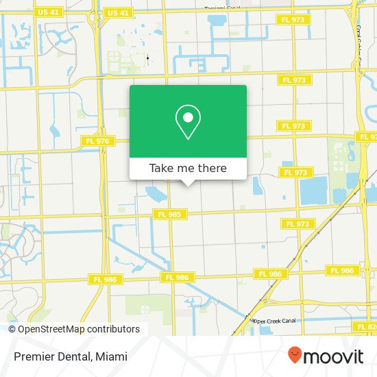 Premier Dental map