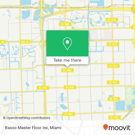 Basso Master Floor Inc map