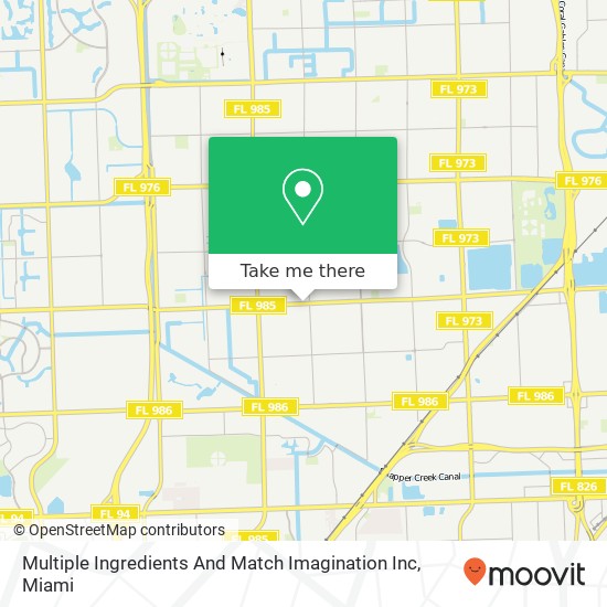 Mapa de Multiple Ingredients And Match Imagination Inc