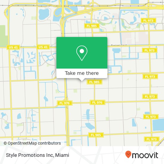 Style Promotions Inc map