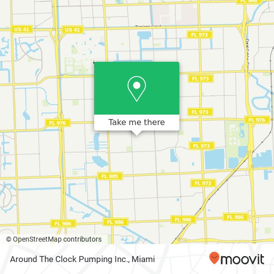 Around The Clock Pumping Inc. map