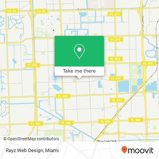 Mapa de Rayz Web Design