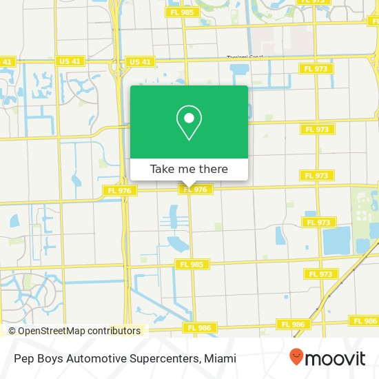 Mapa de Pep Boys Automotive Supercenters