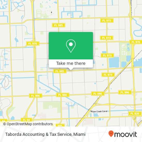 Mapa de Taborda Accounting & Tax Service