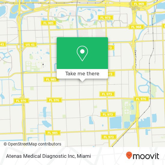 Atenas Medical Diagnostic Inc map