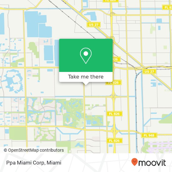 Ppa Miami Corp map