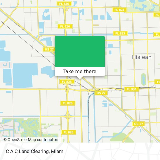 C A C Land Clearing map