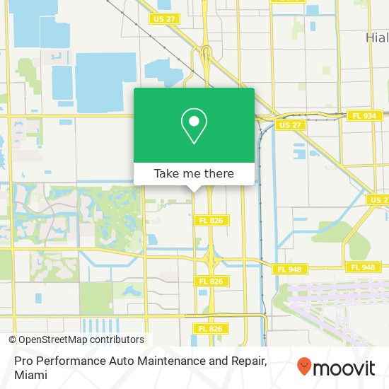 Pro Performance Auto Maintenance and Repair map