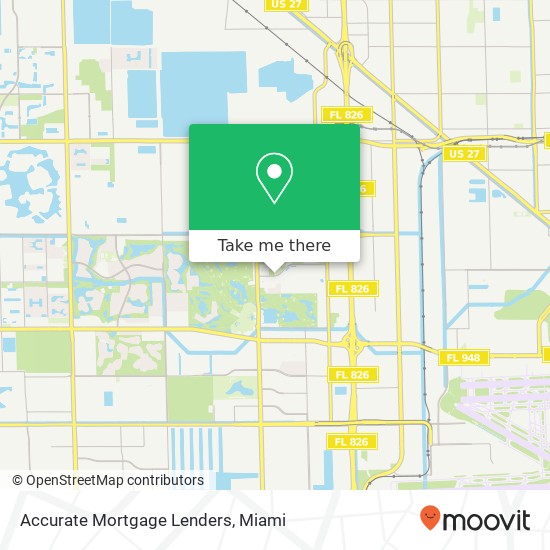 Mapa de Accurate Mortgage Lenders