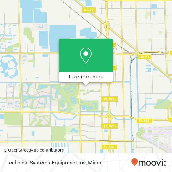 Technical Systems Equipment Inc map