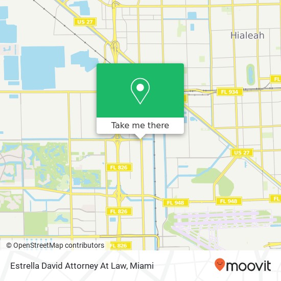 Estrella David Attorney At Law map