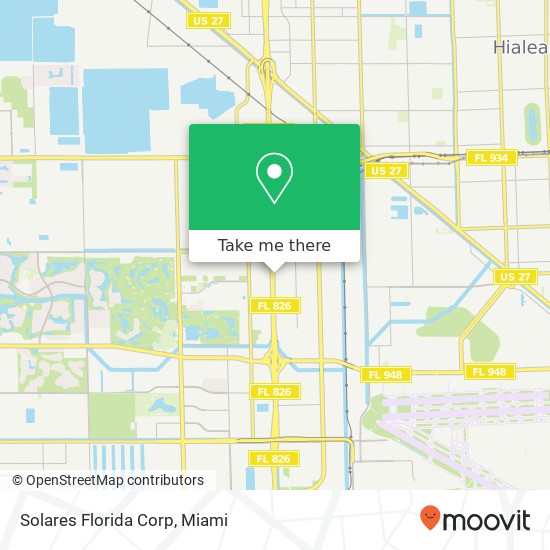 Mapa de Solares Florida Corp