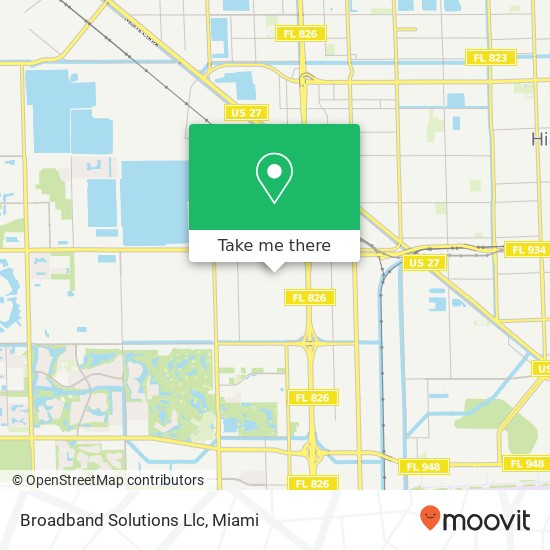 Mapa de Broadband Solutions Llc