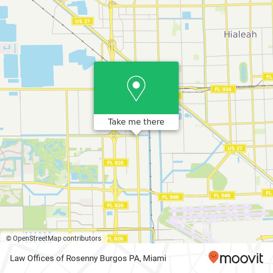 Law Offices of Rosenny Burgos PA map