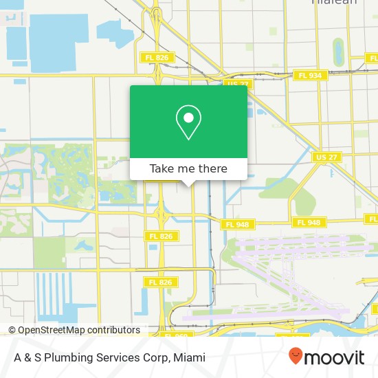 A & S Plumbing Services Corp map