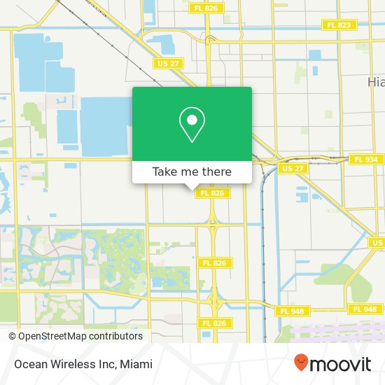 Ocean Wireless Inc map