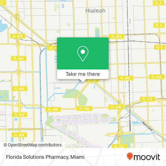 Mapa de Florida Solutions Pharmacy
