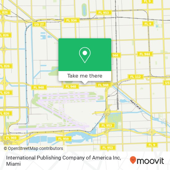 Mapa de International Publishing Company of America Inc