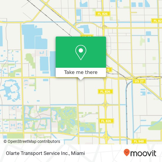 Olarte Transport Service Inc. map