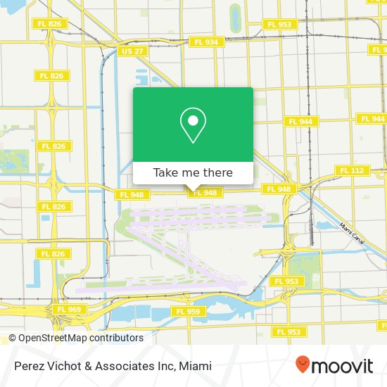 Perez Vichot & Associates Inc map