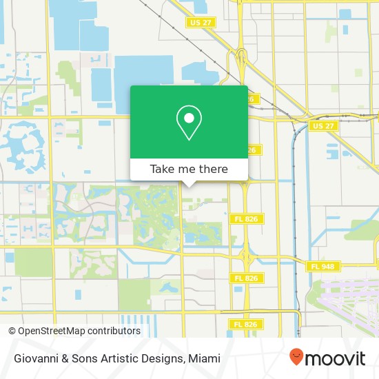 Giovanni & Sons Artistic Designs map