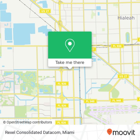 Mapa de Rexel Consolidated Datacom