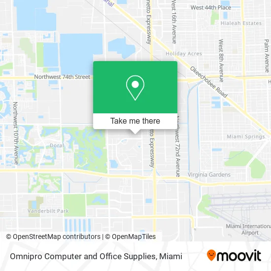 Omnipro Computer and Office Supplies map