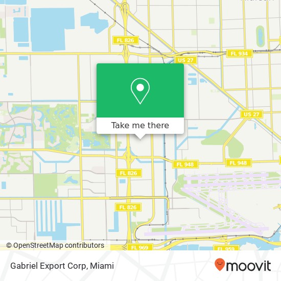 Mapa de Gabriel Export Corp