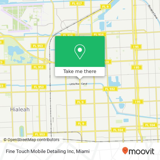 Fine Touch Mobile Detailing Inc map