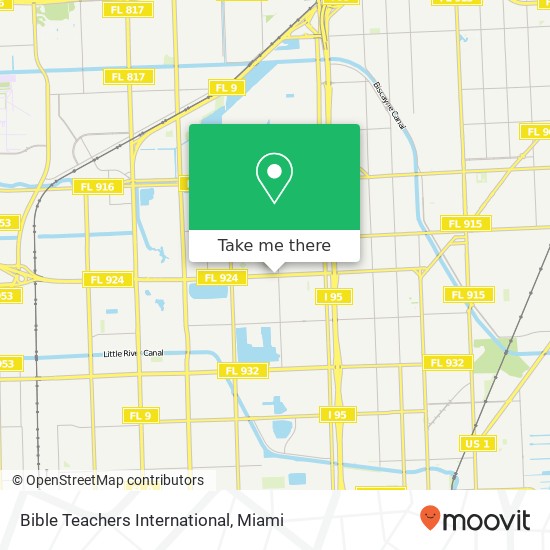 Bible Teachers International map