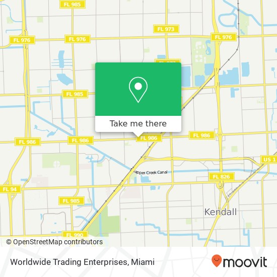 Worldwide Trading Enterprises map