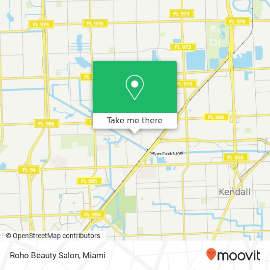 Roho Beauty Salon map