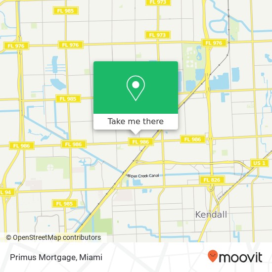 Mapa de Primus Mortgage