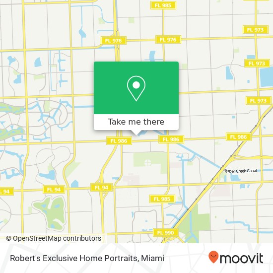 Robert's Exclusive Home Portraits map