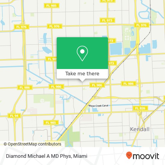 Diamond Michael A MD Phys map