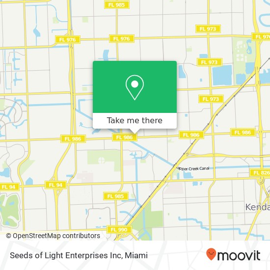 Mapa de Seeds of Light Enterprises Inc