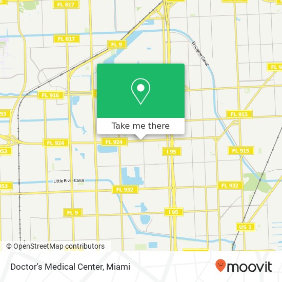 Doctor's Medical Center map