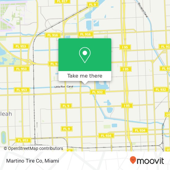 Martino Tire Co map