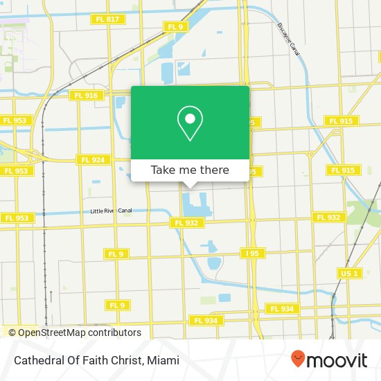 Mapa de Cathedral Of Faith Christ