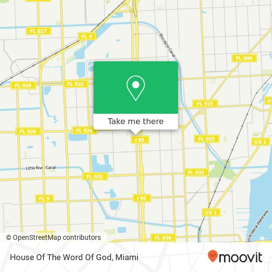 Mapa de House Of The Word Of God