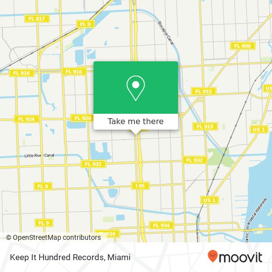 Keep It Hundred Records map