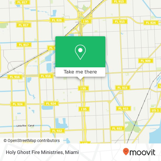 Mapa de Holy Ghost Fire Ministries
