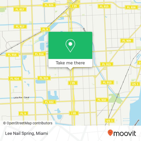 Mapa de Lee Nail Spring