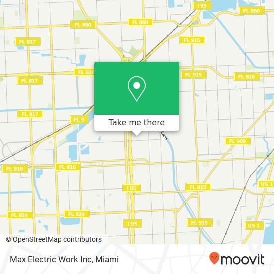 Mapa de Max Electric Work Inc