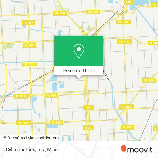 Cvl Industries, Inc. map