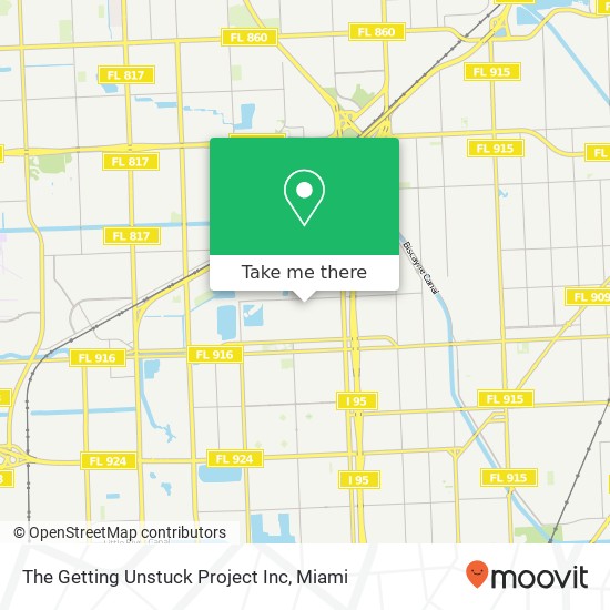 Mapa de The Getting Unstuck Project Inc