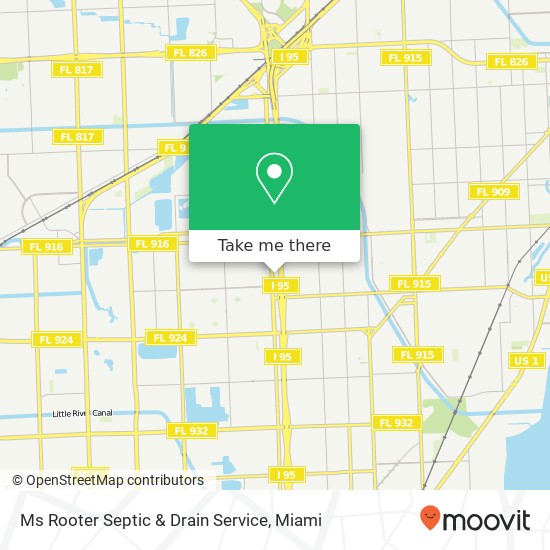 Ms Rooter Septic & Drain Service map