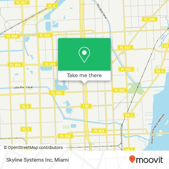 Skyline Systems Inc map